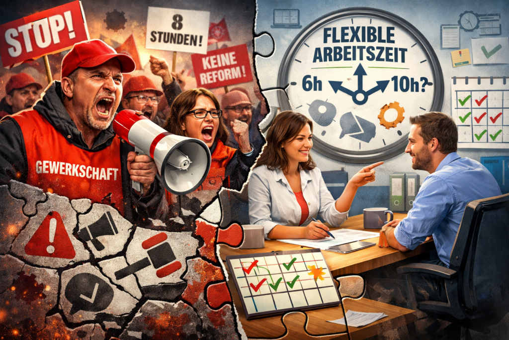 Flexibilität statt Reflexe: Warum die Gewerkschaften beim Thema Arbeitszeit den Anschluss verlieren