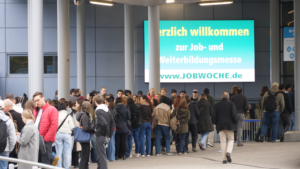 Vorträge auf der Jobmesse: Hinhören. Fragen. Machen.