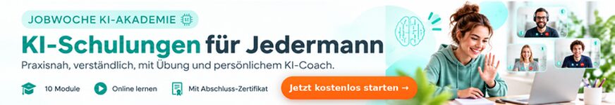 Anzeige: JOBWOCHE