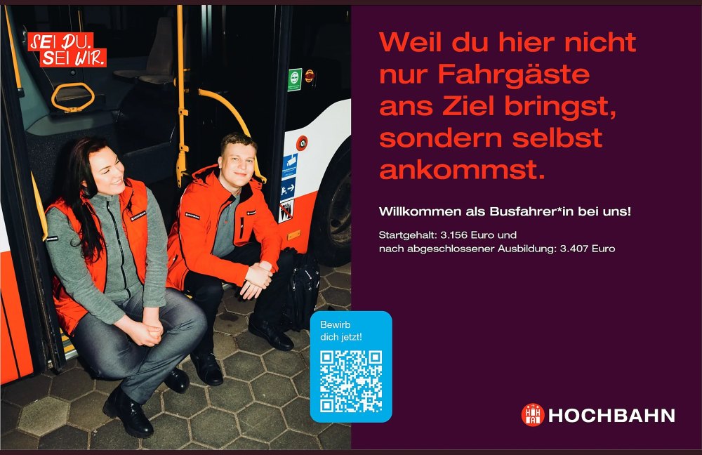 Busfahrer*in – HOCHBAHN