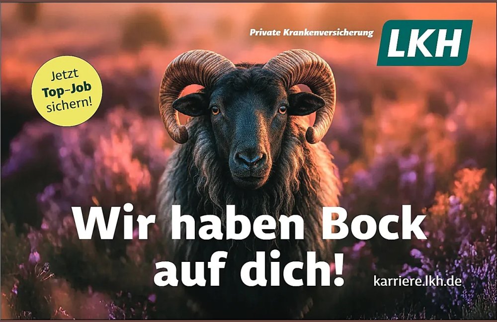 Wir haben Bock auf dich – LKH
