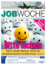 Titelseite der JOBWOCHE 010/2020