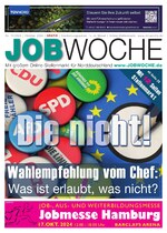 Titelseite der JOBWOCHE 010/2024