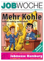 Titelseite der JOBWOCHE 011/2025