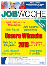 Titelseite der JOBWOCHE 023/2017