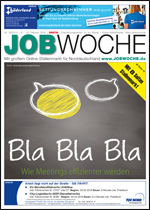Titelseite der JOBWOCHE 003/2018