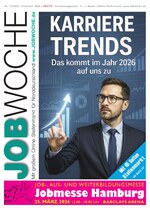 Titelseite der JOBWOCHE 012/2025