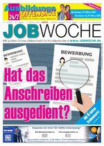 Titelseite der JOBWOCHE 002/2022