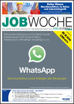 Titelseite der JOBWOCHE 020/2017