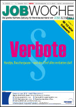 Titelseite der JOBWOCHE 022/2015