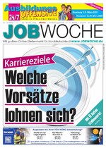 Titelseite der JOBWOCHE 001/2022