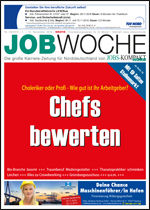 Titelseite der JOBWOCHE 020/2016