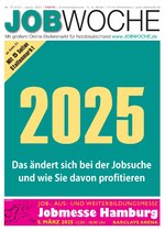 Titelseite der JOBWOCHE 001/2025