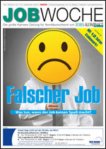Titelseite der JOBWOCHE 016/2015