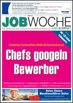 Titelseite der JOBWOCHE 004/2016