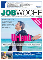Titelseite der JOBWOCHE 003/2016