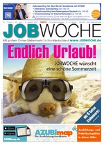 Titelseite der JOBWOCHE 013/2022