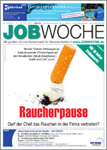 Titelseite der JOBWOCHE 010/2019